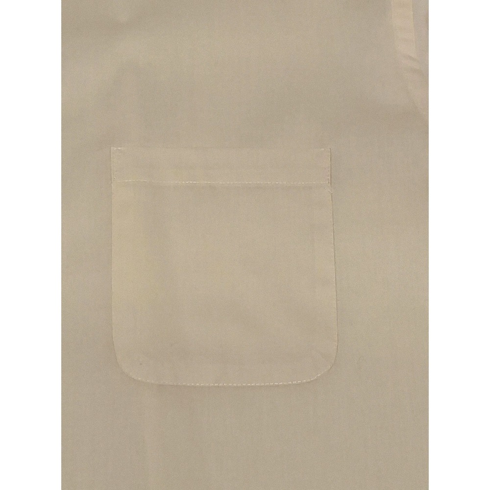 Chaps Men's (2XL) 18-18 1/2 34/35 Wrinkle Free Button Dress Shirt Yellow NWOT - Picture 13 of 13